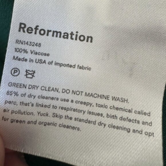 Brand New Reformation Gracie Short Sleeve Floral Crepe Mini Dress - Picture 8 of 15